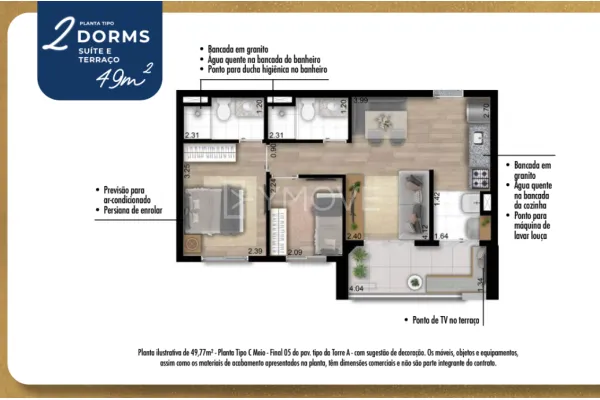 Apartamento à venda com 2 quartos no Chácara Califórnia, São Paulo — foto 9